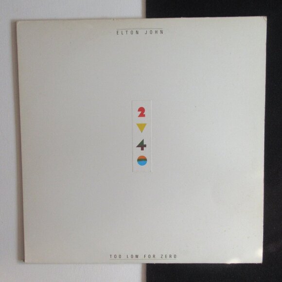 Elton John, Too Low for Zero, Vintage, Vinyl, Album, Music, - Picture 1 of 15